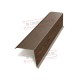 Планка торцевая 135х145х2000 ECOSTEEL-МореныйДуб-0.5