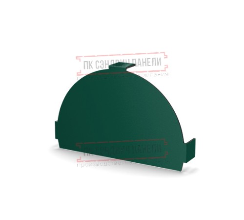 Заглушка конька круглого простая Viking E-6005-0.5