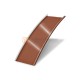 Продольно гнутый фальц гладкий 0,5 RAL 8004 Atlas