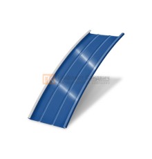 Продольно гнутый фальц профилированный 0,5 RAL 5005 Satin