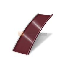 Продольно гнутый фальц гладкий 0,65 RAL 3005 Полиэстер