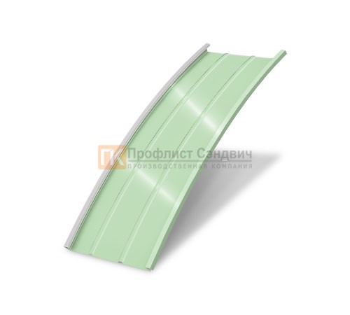 Продольно гнутый фальц профилированный 0,5 RAL 6019 Полиэстер