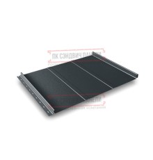 Кликфальц Line 0,5 Rooftop Matte RAL7016 антрацитово-серый с пленкой на замках