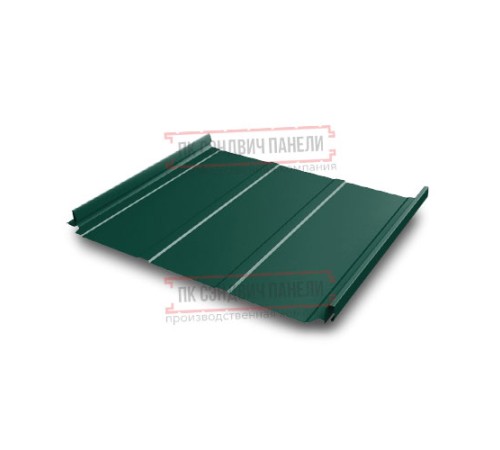 Кликфальц Pro Line 0,45 Полиэстер RAL6005 зеленый мох с пленкой на замках
