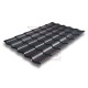 Металлочерепица Кредо RAL7024 Satin-0,5