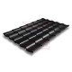 Металлочерепица Кредо RAL9005 Rooftop Matte-0,5