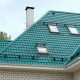 Металлочерепица Супермонтеррей RAL5021 Полиэстер-0.4