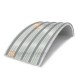 Сэндвич-панели арочные с пенополистиролом, ширина 1200 мм, толщина 30 мм, 0.5/0.5, RAL7035