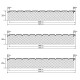 Сэндвич-панели двухслойные с пенополиуретаном, ширина 1000 мм, толщина 20 мм, 0.5, RAL6002