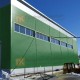 Сэндвич панели гладкие с пенополистиролом, ширина 1200 мм, толщина 20 мм, 0.5/0.5, RAL6002