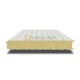 Сэндвич-панель для холодильных камер с пенополиизоциануратом, ширина 1000 мм, толщина 200 мм, 0.5/0.5, RAL9002