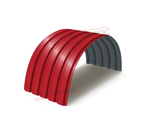 Профнастил МП35-0.5, Ширина-1035, Полиэстер RAL3020