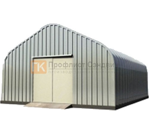 Сборно разборный ангар модель P 6.1x4.7, 3.3x3.6, 6.0