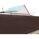 Профнастил фигурный C8 - 0,45 ПЭ RAL 8017 шоколад.