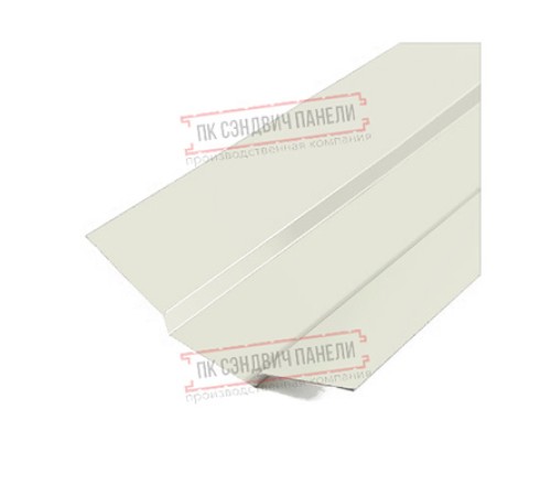 Планка ендовы верхняя 76х76х2000 Norman Ral9003-0.5