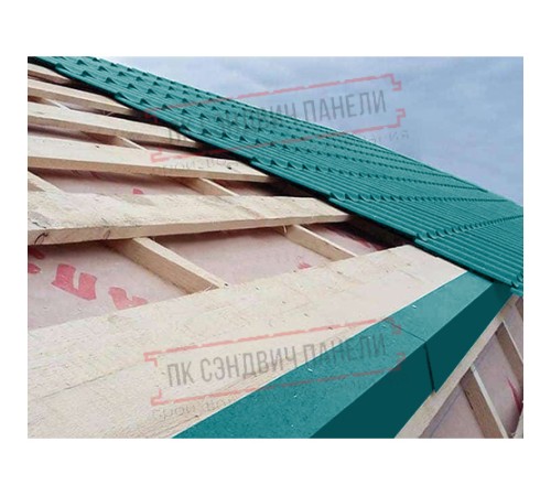 Планка карнизная 100х69х2000 ПЭ-5021-0.45