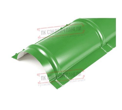 Планка конька круглого R110х2000 Norman ПЭ-6018-0.5