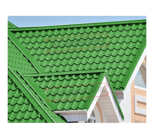Планка конька плоского 150х150х2000 Norman ПЭ-6018-0.5
