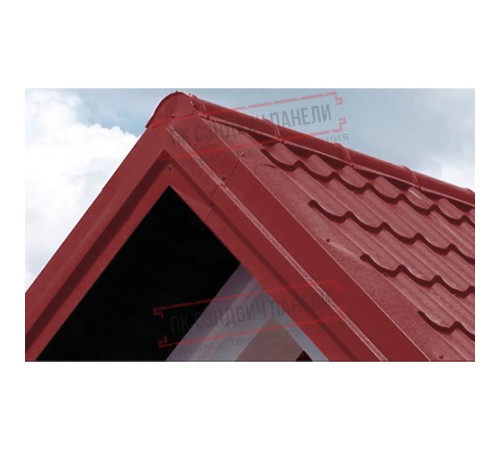 Планка торцевая 90х115х2000 Norman ПЭ-3011-0.5