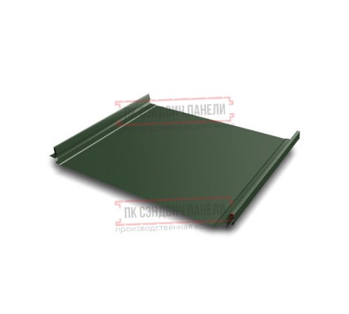 Кликфальц Pro 0,5 Velur RAL6020 хромовая зелень с пленкой на замках