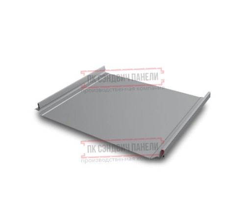 Кликфальц Pro 0,5 Satin RAL7004 сигнальный серый с пленкой на замках