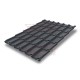 Металлочерепица Классик RAL7024 Quarzit PRO Matt-0,5
