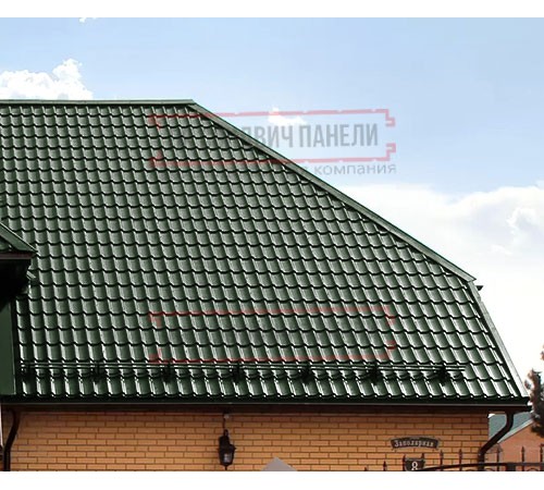 Металлочерепица Классик RR11 GreenCoat Pural Matt-0,5