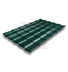 Металлочерепица Кредо RAL6005 Quarzit lite-0,5