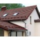 Металлочерепица Квинта плюс 3D RAL3009 Velur 20-0,5
