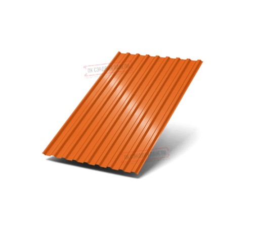 Профилированный лист МП20х1100 Полиэстер RAL-2004-0.7