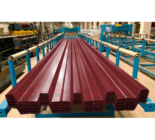 Профилированный лист Н60-845, Призма RAL-3011-0.5
