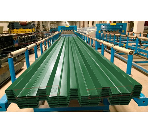 Профилированный лист Н60-845, Полиэстер RAL-6002-0.7