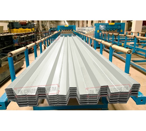 Профилированный лист Н60-845, Полиэстер RAL-9003-0.9
