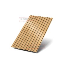 Профилированный лист С8х1150 ECOSTEEL_MA-Сосна-0.5