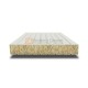 Сэндвич панели без замков с минеральной ватой, ширина 1000 мм, толщина 60 мм, 0.5/0.5, RAL9002