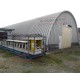 Профнастил H112ПГ-0.65, для бескаркасных ангаров, Полиэстер RAL 7004.
